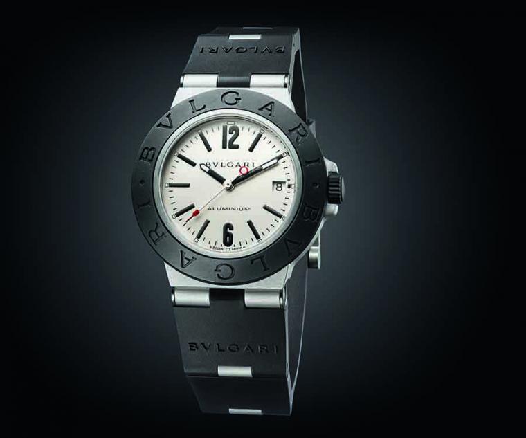 BVLGARI ALUMINIUM系列自動上鍊鋁合金腕錶