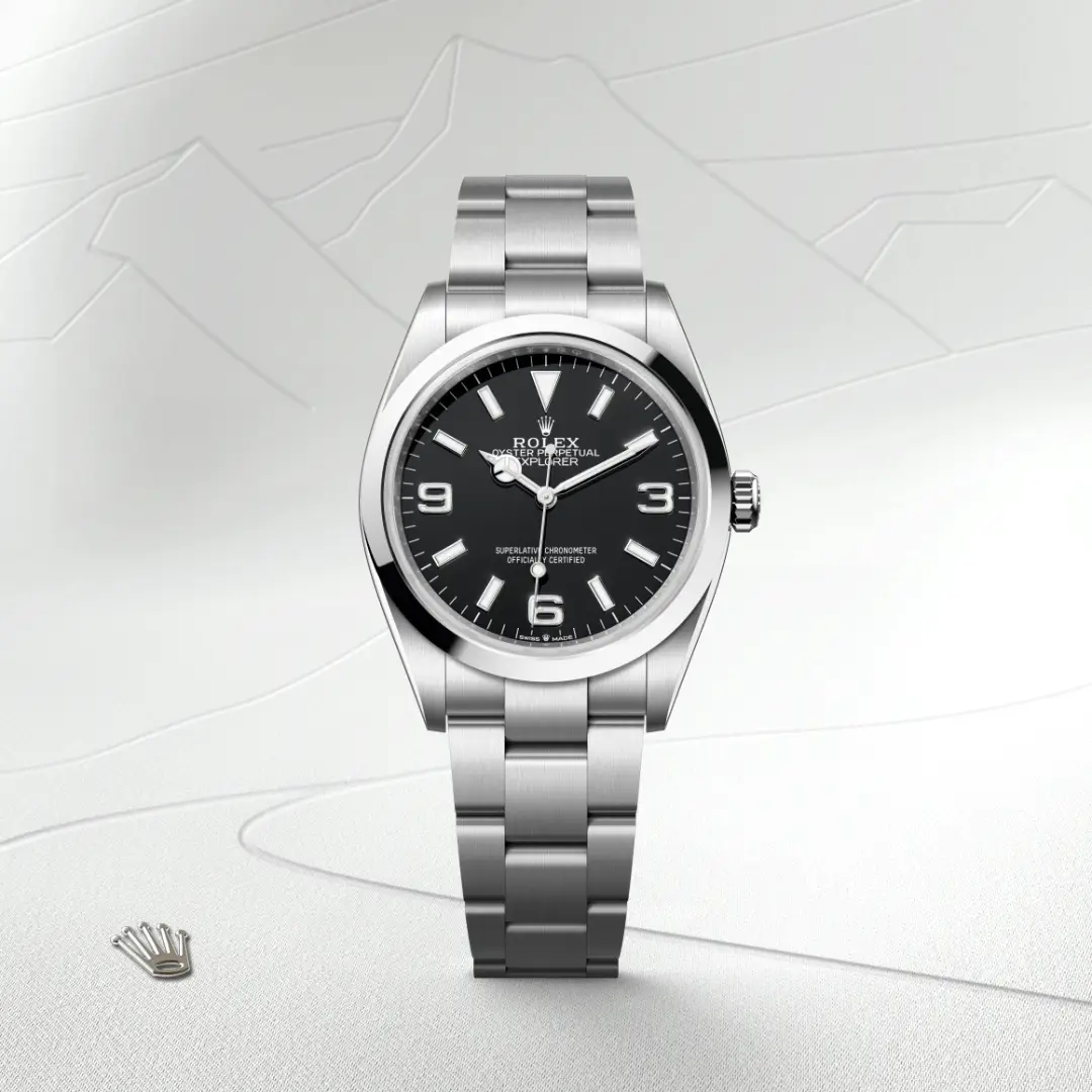 Rolex Explorer 36腕錶蠔式鋼款,M124270-0001 - 永新鐘錶