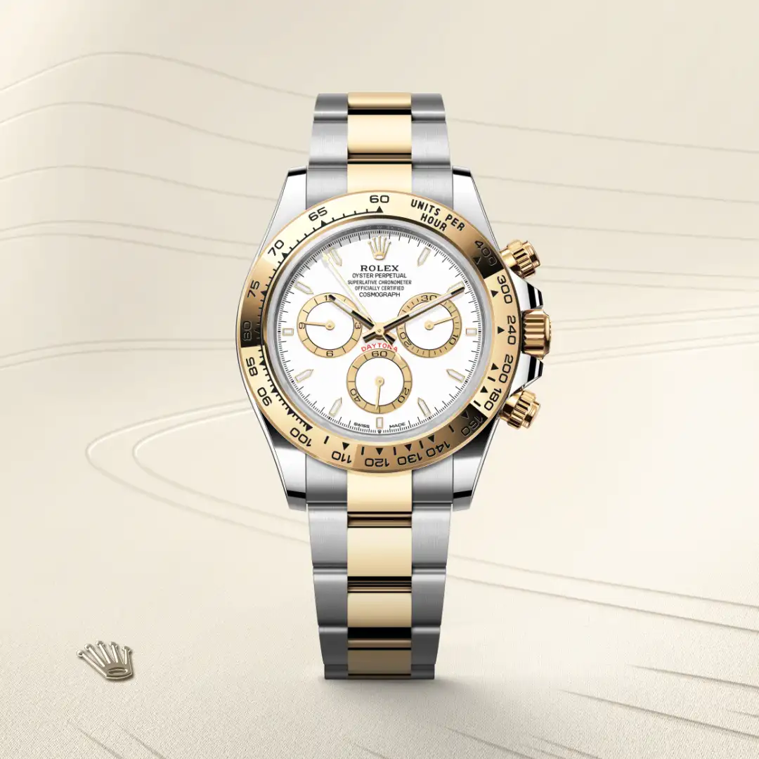 Rolex Cosmograph Daytona腕錶黃金鋼(蠔式鋼與黃金的組合)款,M126503-0001 - 永新鐘錶