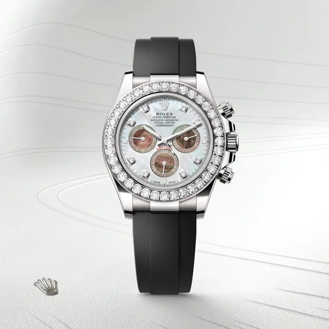 Rolex Cosmograph Daytona腕錶18K白色黃金款,M126589RBR-0001 - 永新鐘錶