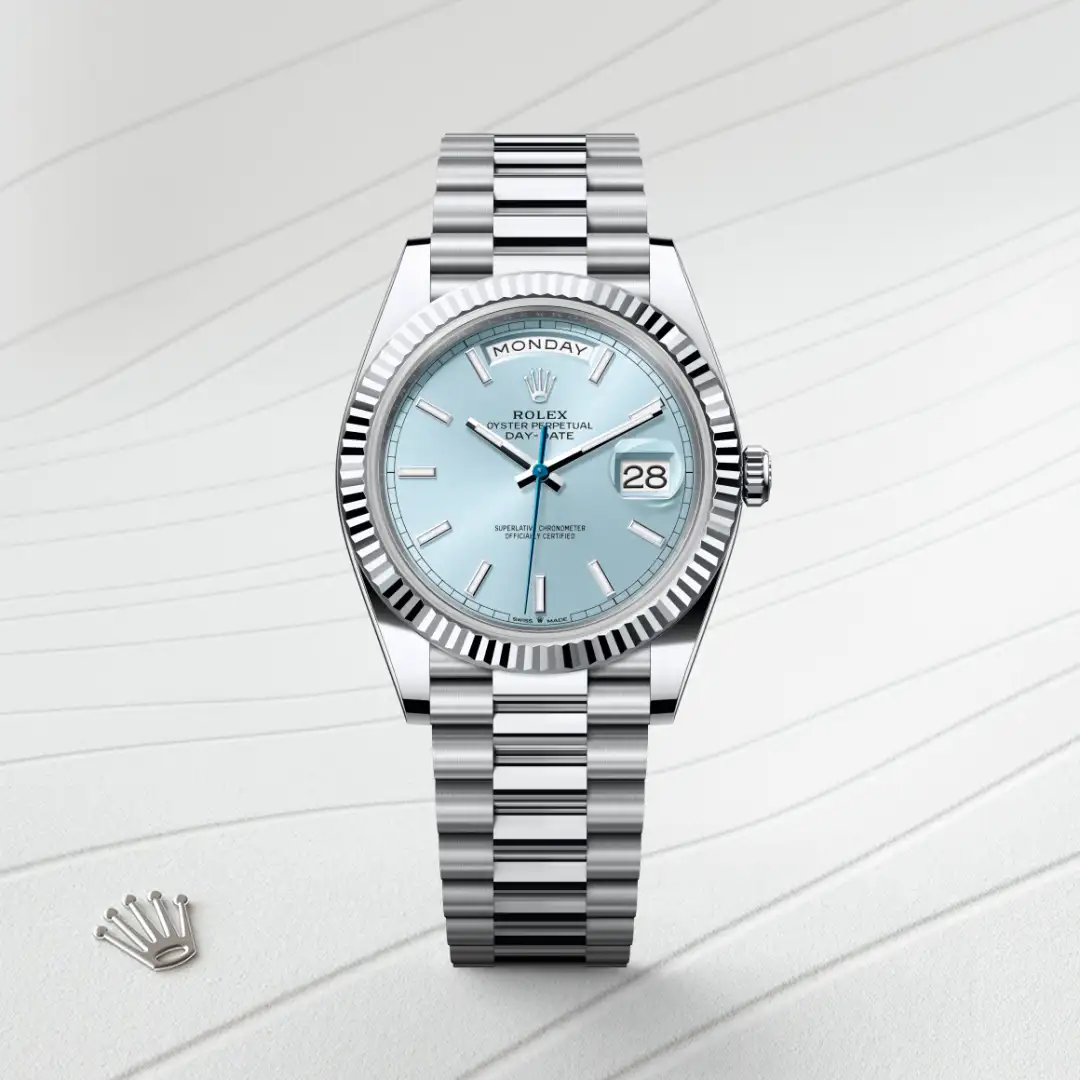 Rolex Day-Date 40腕錶鉑金款，M228236-0018 - 永新鐘錶