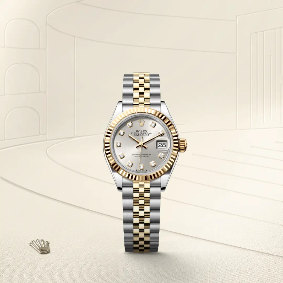 Rolex Lady-Datejust腕錶黃金鋼(蠔式鋼與黃金的組合)款,M279173-0007 - 永新鐘錶