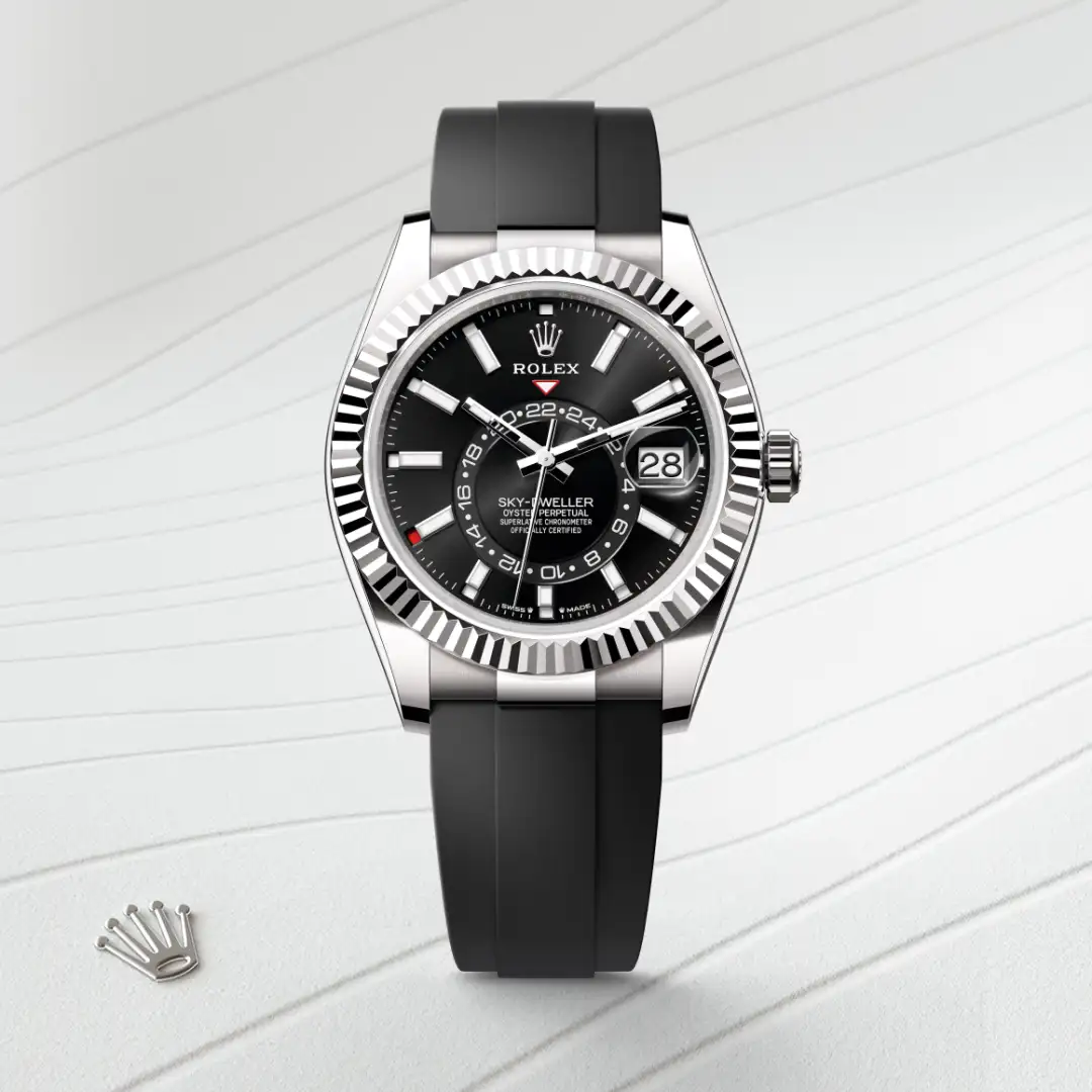 Rolex Sky-Dweller腕錶18K白色黃金款,M336239-0002 - 永新鐘錶
