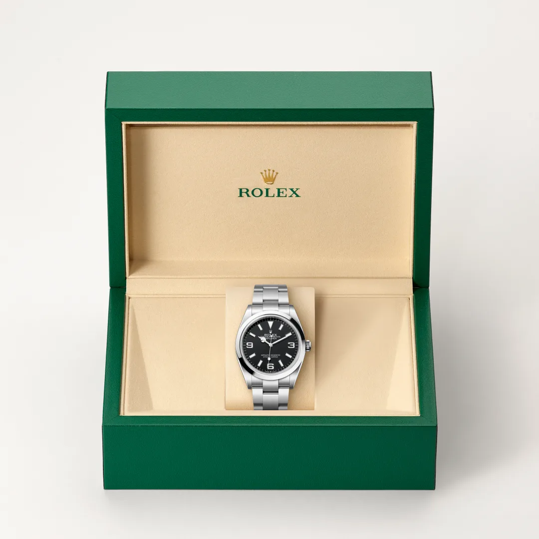 Rolex Explorer 36腕錶蠔式鋼款,M124270-0001 - 永新鐘錶