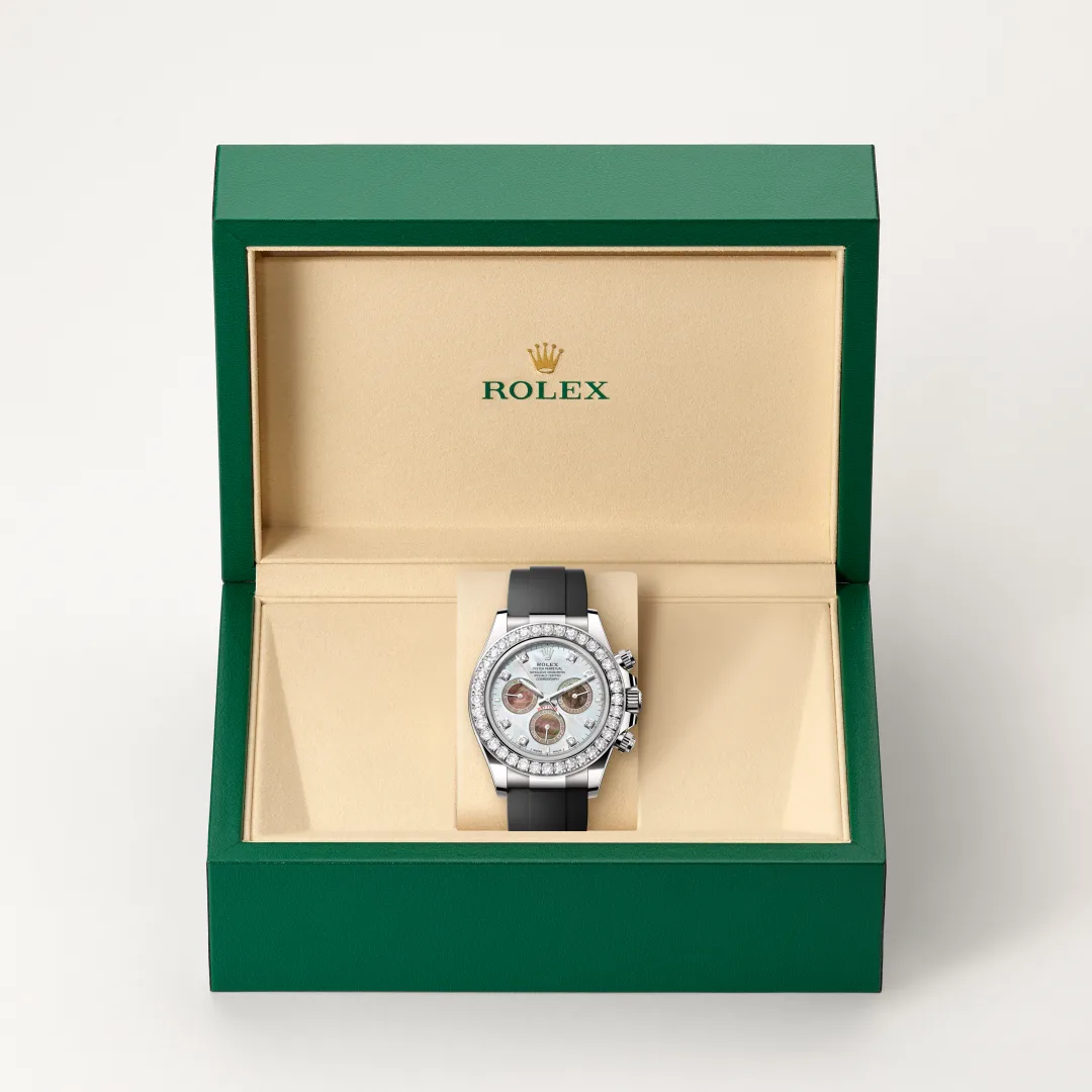 Rolex Cosmograph Daytona腕錶18K白色黃金款,M126589RBR-0001 - 永新鐘錶