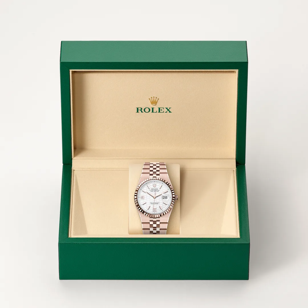 Rolex Land-Dweller 36腕錶18K永恒玫瑰金款,M127235-0001 - 永新鐘錶