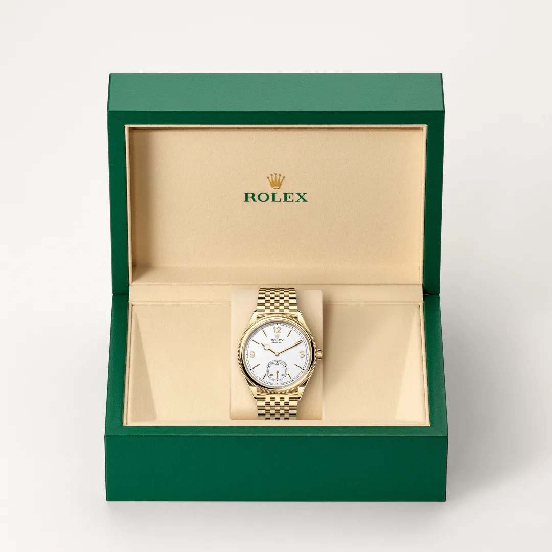 Rolex 1908腕錶18K黃金款，M52508-0008 - 永新鐘錶