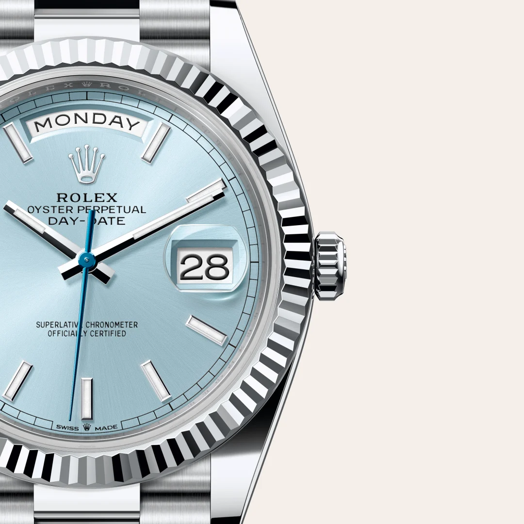 Rolex Day-Date 40腕錶鉑金款，M228236-0018 - 永新鐘錶