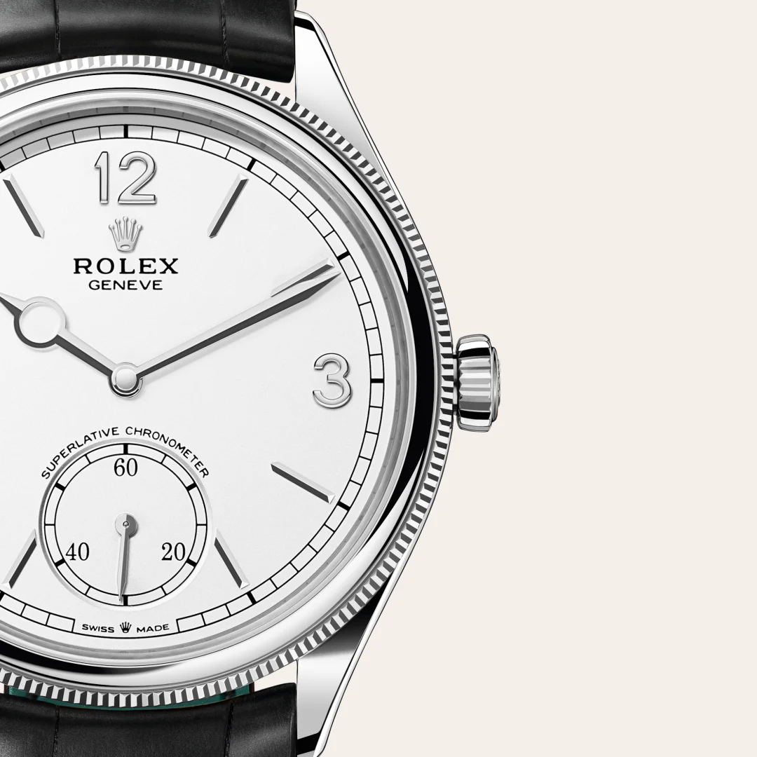 Rolex 1908腕錶18K白色黃金款，M52509-0005 - 永新鐘錶