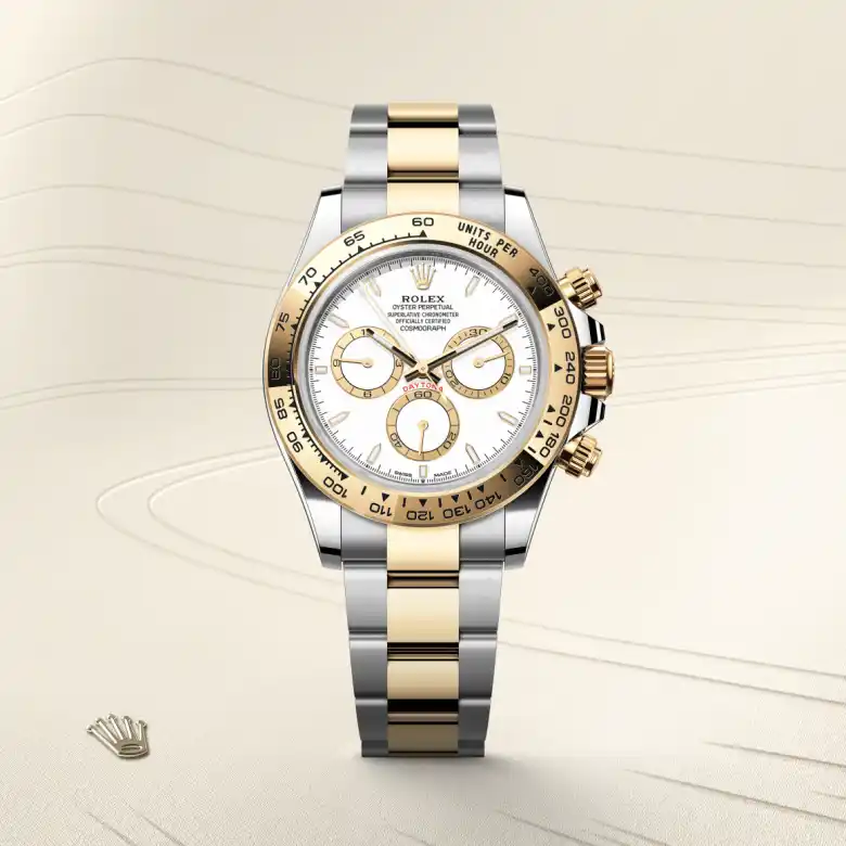 Rolex Cosmograph Daytona腕錶黃金鋼(蠔式鋼與黃金的組合)款,M126503-0001 - 永新鐘錶