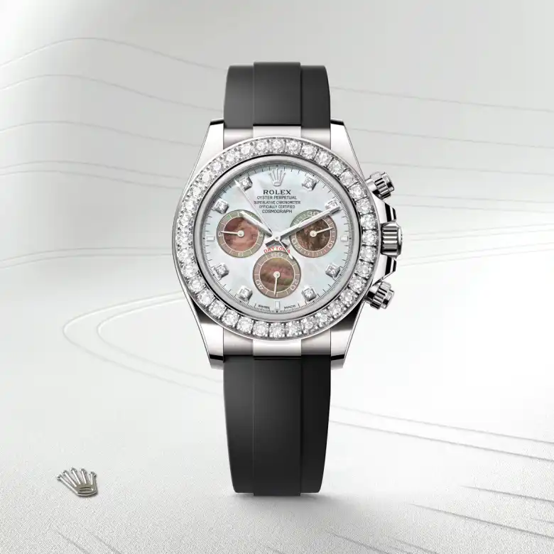 Rolex Cosmograph Daytona腕錶18K白色黃金款,M126589RBR-0001 - 永新鐘錶
