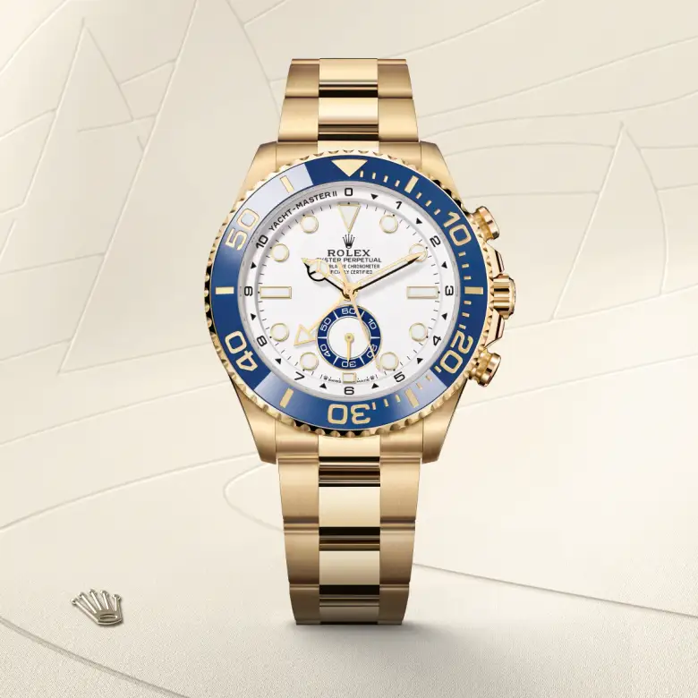 Rolex Yacht-Master II腕錶18K黃金款，M126688-0001 - 永新鐘錶