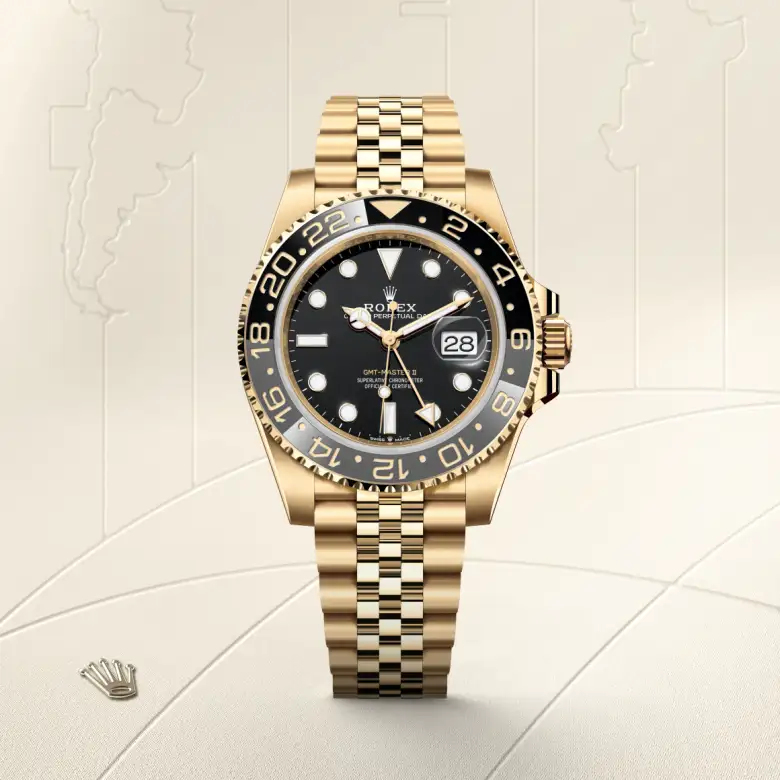 Rolex GMT-Master II腕錶18K黃金款,M126718GRNR-0001 - 永新鐘錶