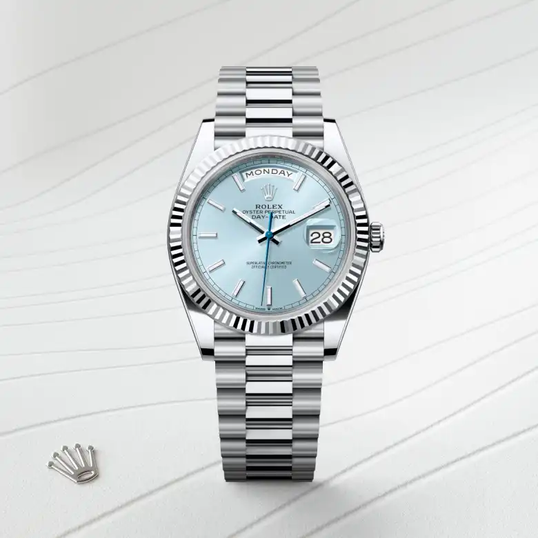 Rolex Day-Date 40腕錶鉑金款，M228236-0018 - 永新鐘錶