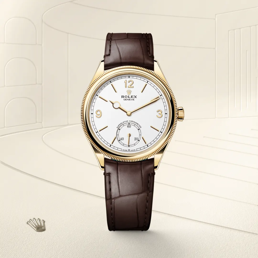 Rolex 1908腕錶18K黃金款,M52508-0006 - 永新鐘錶