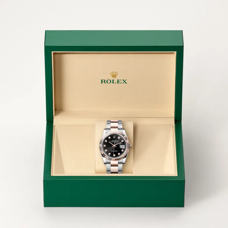 Rolex Datejust 36腕錶永恒玫瑰金鋼(蠔式鋼與永恒玫瑰金的組合)款,M126231-0020 - 永新鐘錶