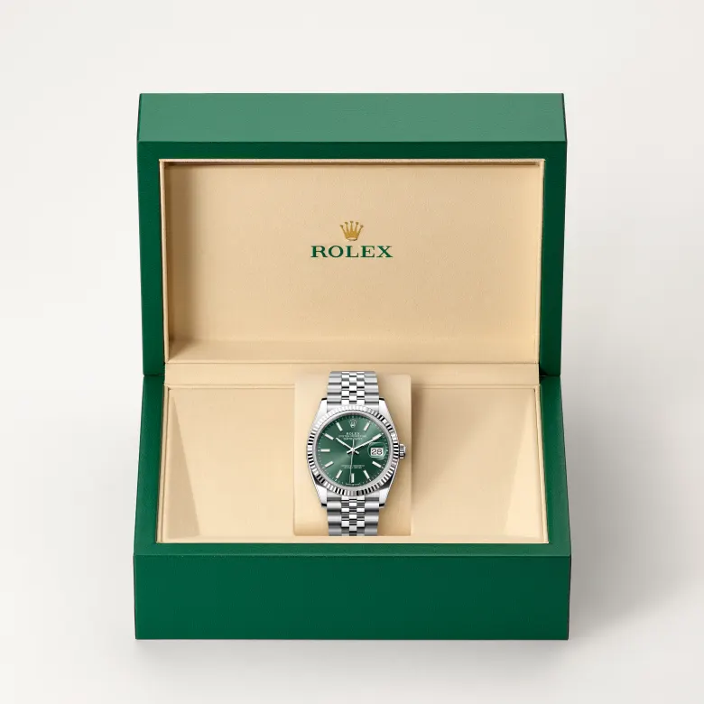 Rolex Datejust 36腕錶白色黃金鋼（蠔式鋼與白色黃金的組合）款，M126234-0051 - 永新鐘錶