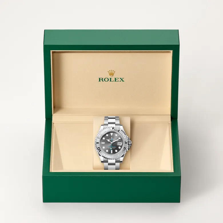 Rolex Yacht-Master 40腕錶鉑金鋼(蠔式鋼與鉑金的組合)款,M126622-0001 - 永新鐘錶