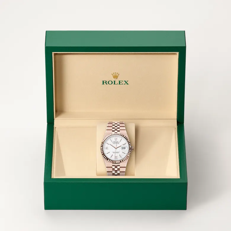 Rolex Land-Dweller 36腕錶18K永恒玫瑰金款,M127235-0001 - 永新鐘錶