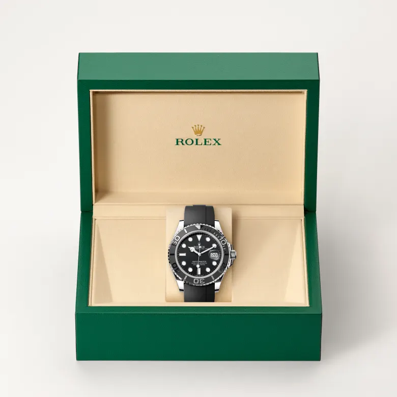 Rolex Yacht-Master 42腕錶18K白色黃金款,M226659-0002 - 永新鐘錶