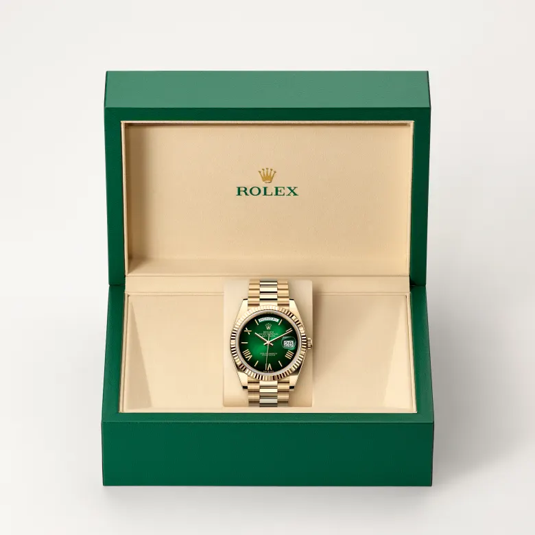 Rolex Day-Date 40腕錶18K黃金款，M228238-0069 - 永新鐘錶