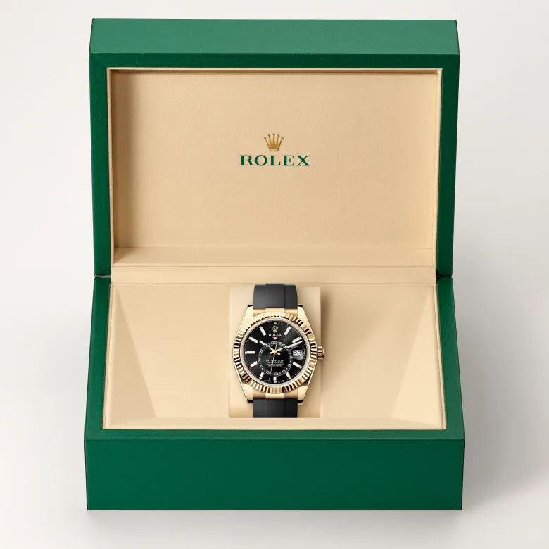 Rolex Sky-Dweller腕錶18K黃金款，M336238-0002 - 永新鐘錶