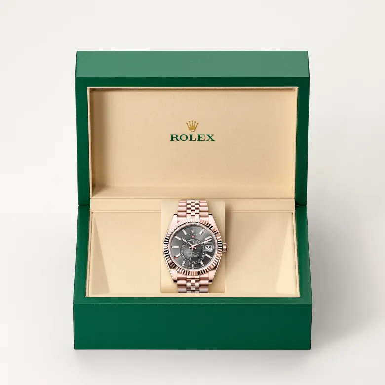 Rolex Sky-Dweller腕錶18K永恒玫瑰金款,M336935-0008 - 永新鐘錶