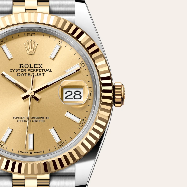 Rolex Datejust 41腕錶黃金鋼（蠔式鋼與黃金的組合）款，M126333-0010 - 永新鐘錶