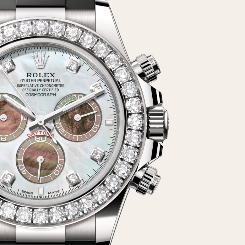 Rolex Cosmograph Daytona腕錶18K白色黃金款,M126589RBR-0001 - 永新鐘錶