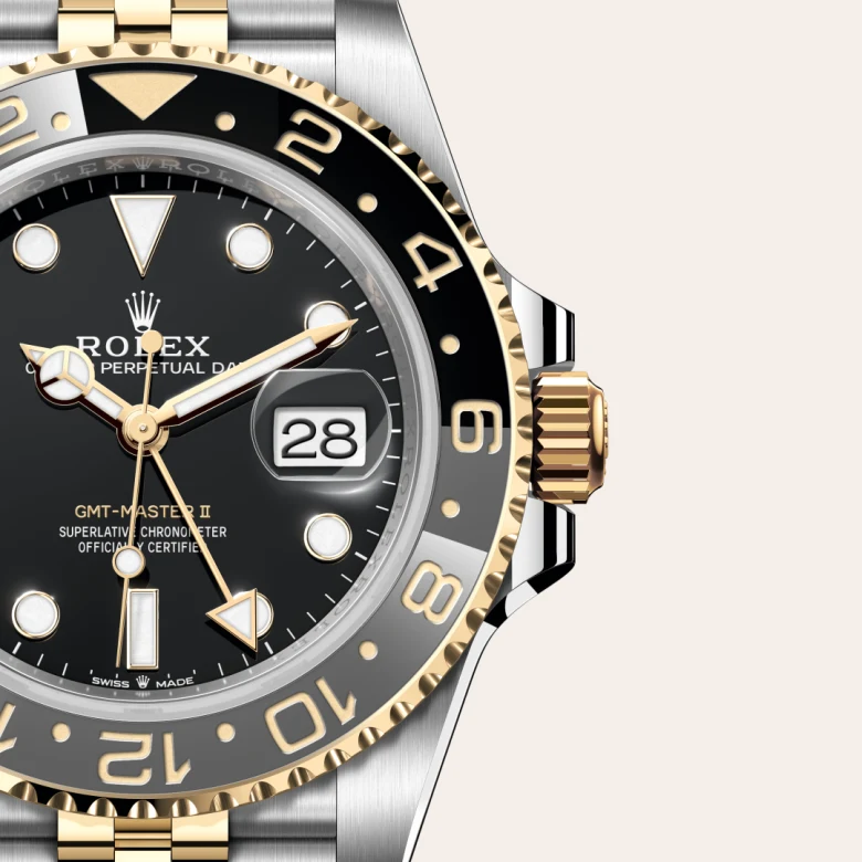 Rolex GMT-Master II腕錶黃金鋼(蠔式鋼與黃金的組合)款,M126713GRNR-0001 - 永新鐘錶