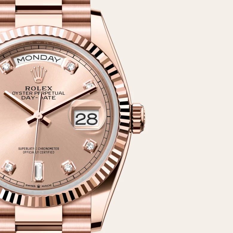 Rolex Day-Date 36腕錶18K永恒玫瑰金款,M128235-0009 - 永新鐘錶