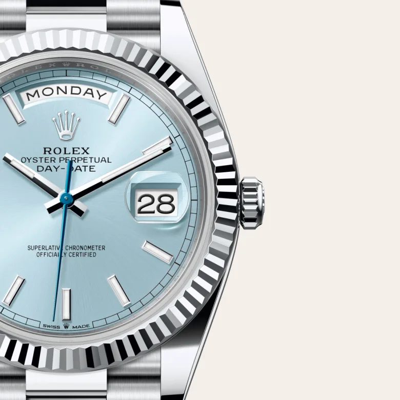 Rolex Day-Date 40腕錶鉑金款，M228236-0018 - 永新鐘錶