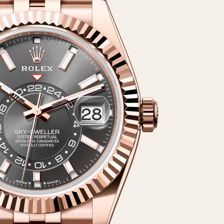 Rolex Sky-Dweller腕錶18K永恒玫瑰金款,M336935-0008 - 永新鐘錶