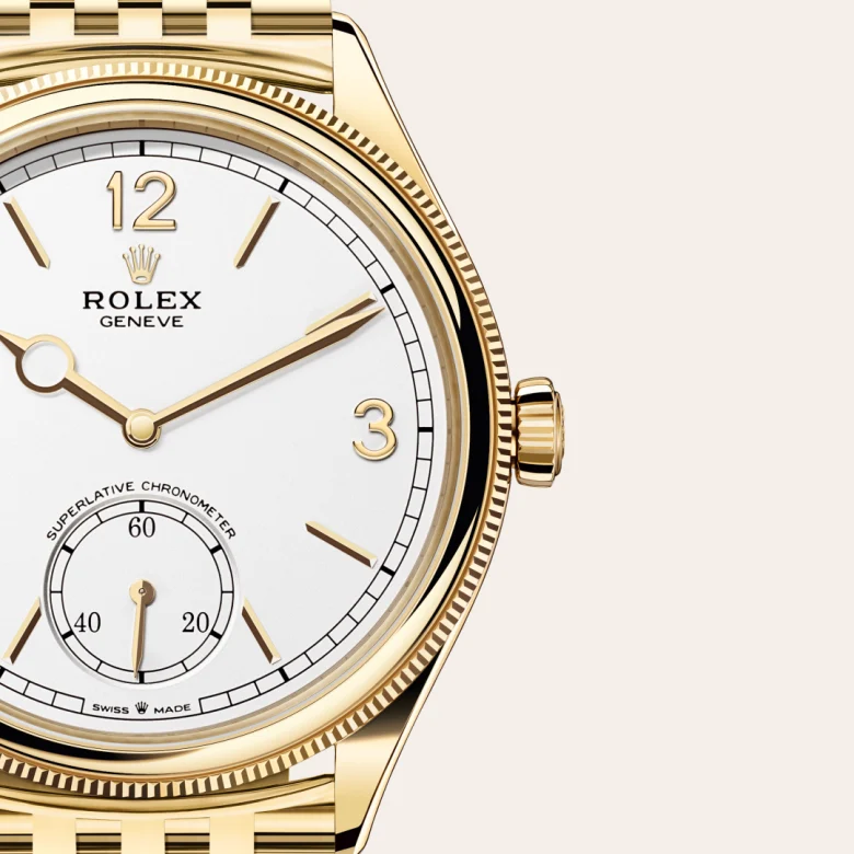 Rolex 1908腕錶18K黃金款，M52508-0008 - 永新鐘錶