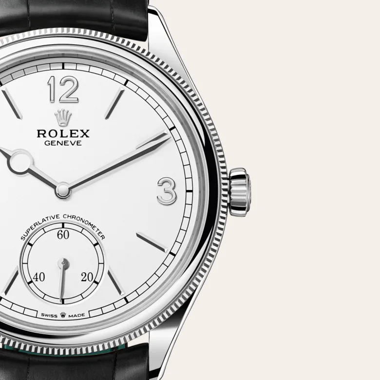 Rolex 1908腕錶18K白色黃金款，M52509-0005 - 永新鐘錶