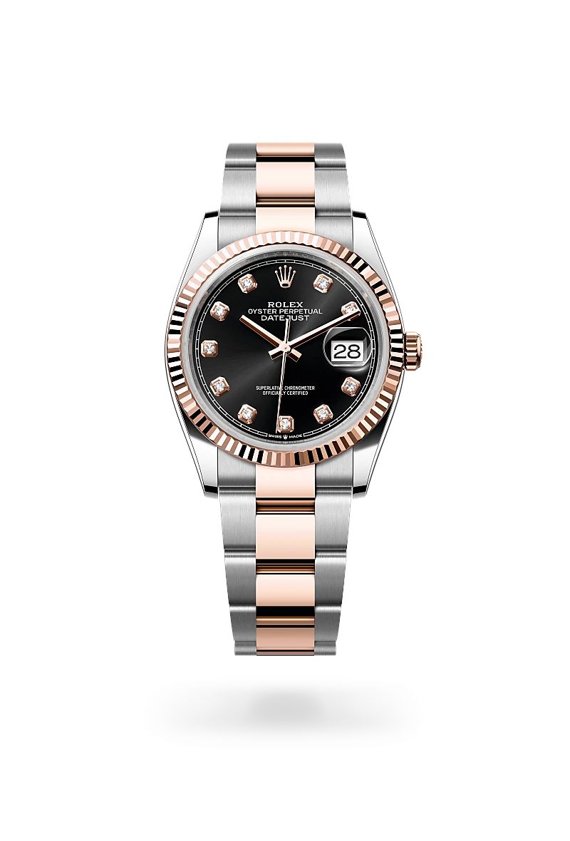Rolex Datejust 36 腕錶 蠔式，36毫米，永恒玫瑰金及蠔式鋼，M126231-0020 - 永新鐘錶