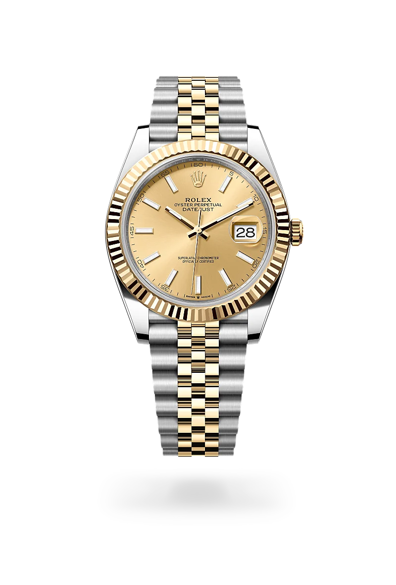 Rolex Datejust 41 腕錶 蠔式，41毫米，黃金及蠔式鋼，M126333-0010 - 永新鐘錶