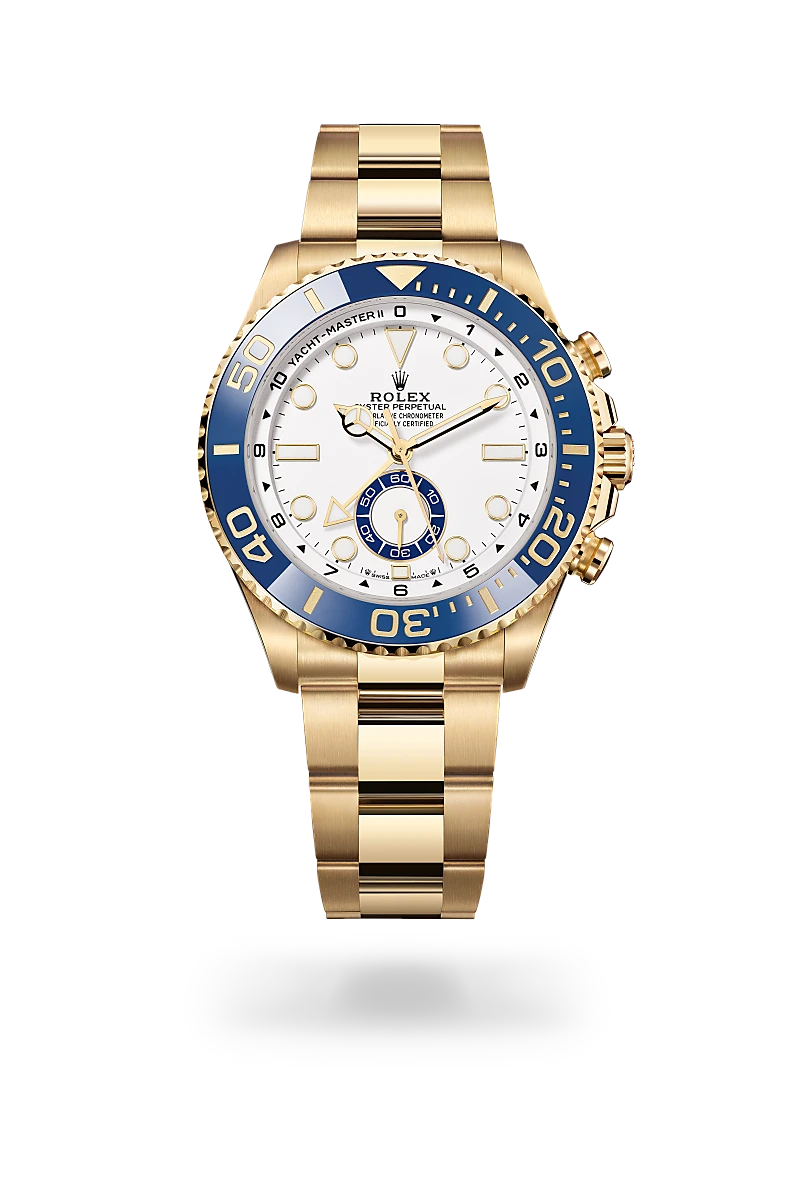 Rolex Yacht-Master II 腕錶 蠔式，44毫米，黃金，M126688-0001 - 永新鐘錶