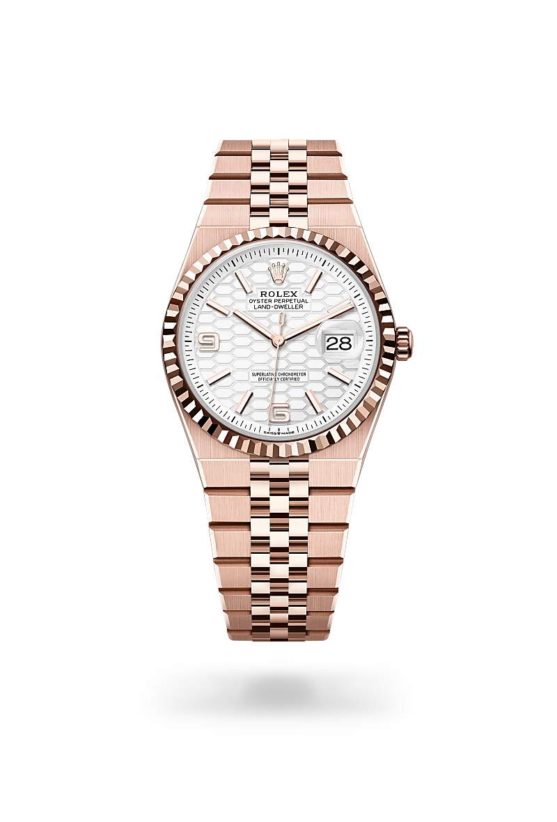 Rolex Land-Dweller 36 腕錶 蠔式，36毫米，永恒玫瑰金，M127235-0001 - 永新鐘錶