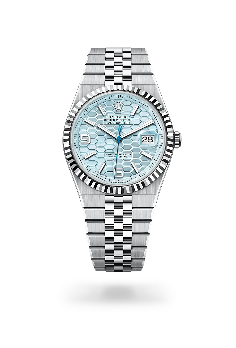 Rolex Land-Dweller 40 腕錶 蠔式，40毫米，鉑金，M127336-0001 - 永新鐘錶