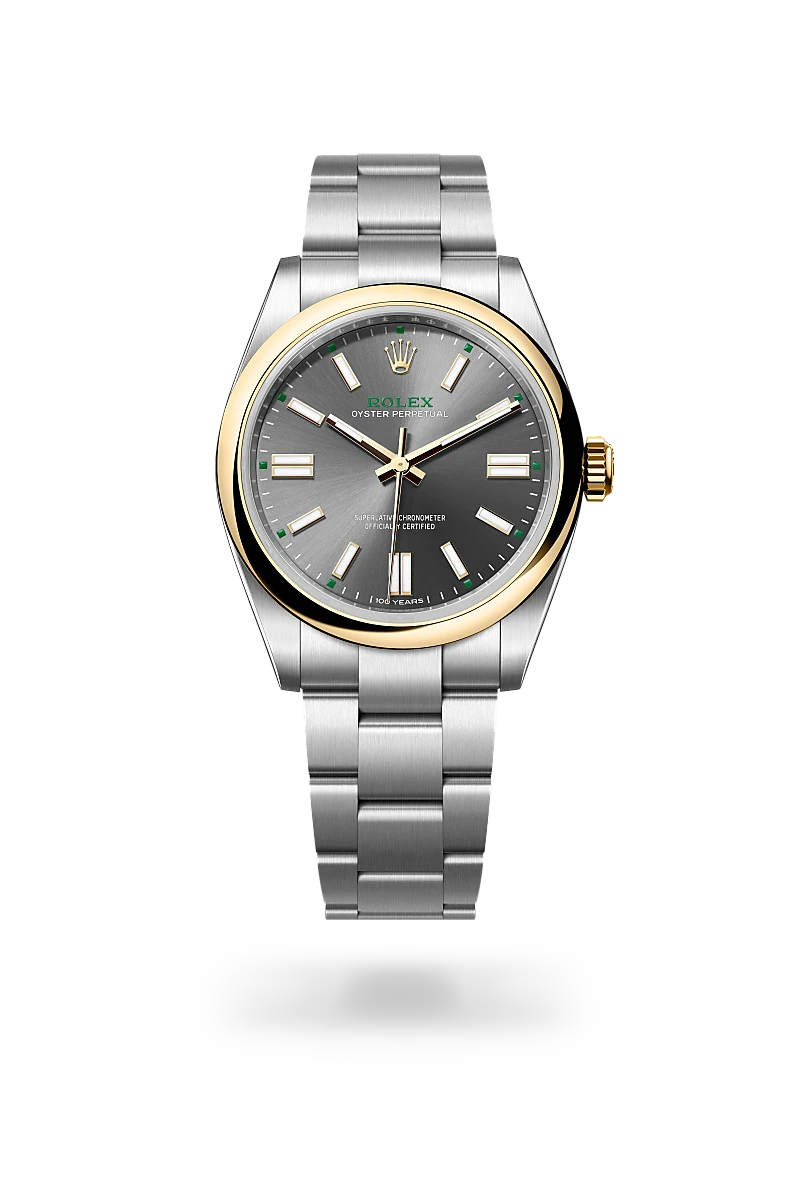 Rolex Oyster Perpetual 41 腕錶 蠔式，41毫米，黃金及蠔式鋼，M134303-0001 - 永新鐘錶