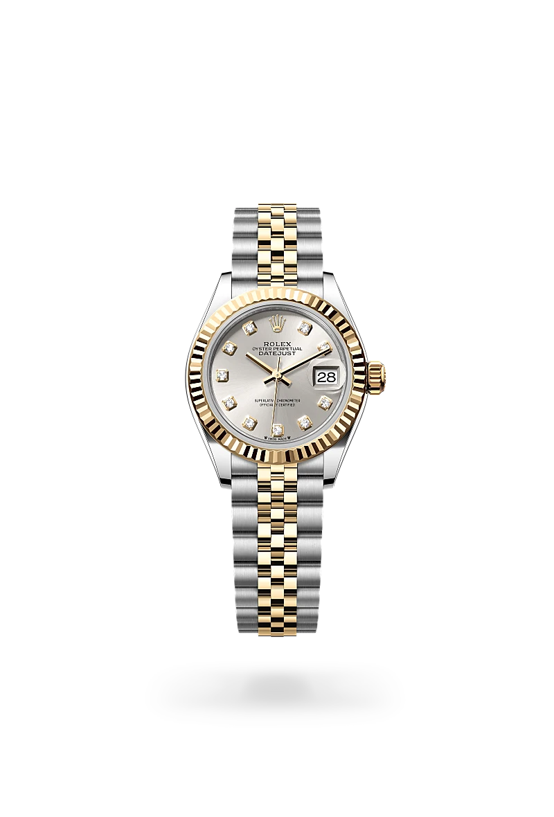 Rolex Lady-Datejust 腕錶 蠔式，28毫米，黃金及蠔式鋼，M279173-0007 - 永新鐘錶