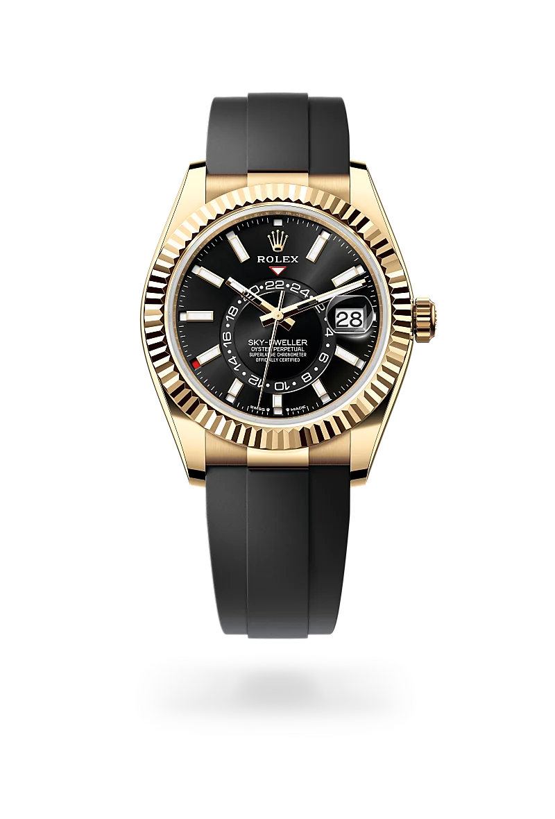 Rolex Sky-Dweller 腕錶 蠔式，42毫米，黃金，M336238-0002 - 永新鐘錶