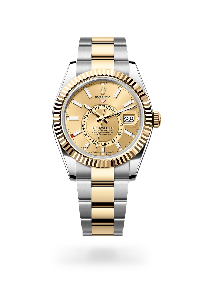 Rolex Sky-Dweller 腕錶 蠔式，42毫米，黃金及蠔式鋼，M336933-0001 - 永新鐘錶
