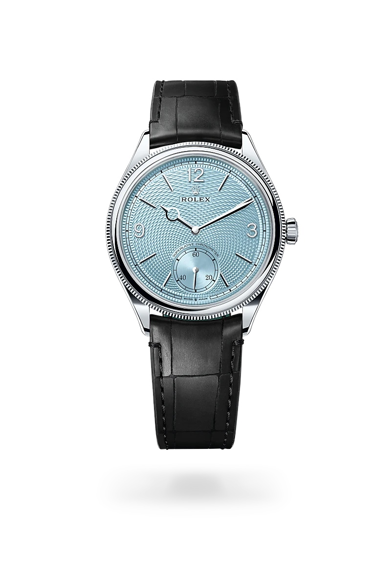 Rolex 1908 腕錶 39毫米，鉑金，磨光效果，M52506-0003 - 永新鐘錶