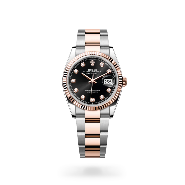 Rolex Datejust 36腕錶永恒玫瑰金鋼(蠔式鋼與永恒玫瑰金的組合)款,M126231-0020 - 永新鐘錶