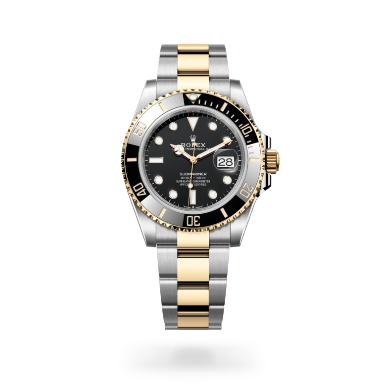 Rolex Submariner Date腕錶黃金鋼（蠔式鋼與黃金的組合）款，M126613LN-0002 - 永新鐘錶