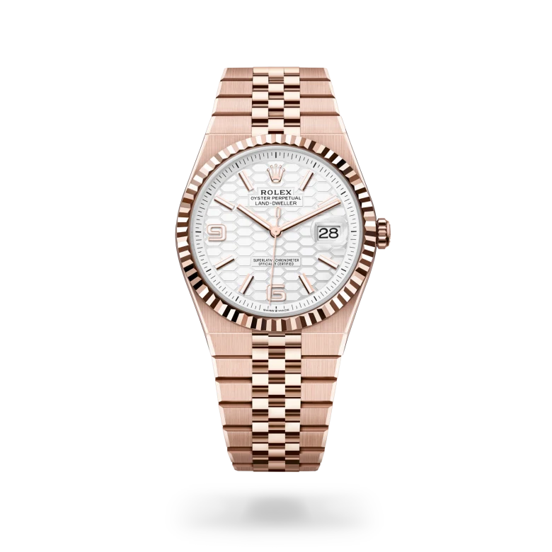 Rolex Land-Dweller 40腕錶18K永恒玫瑰金款,M127335-0001 - 永新鐘錶