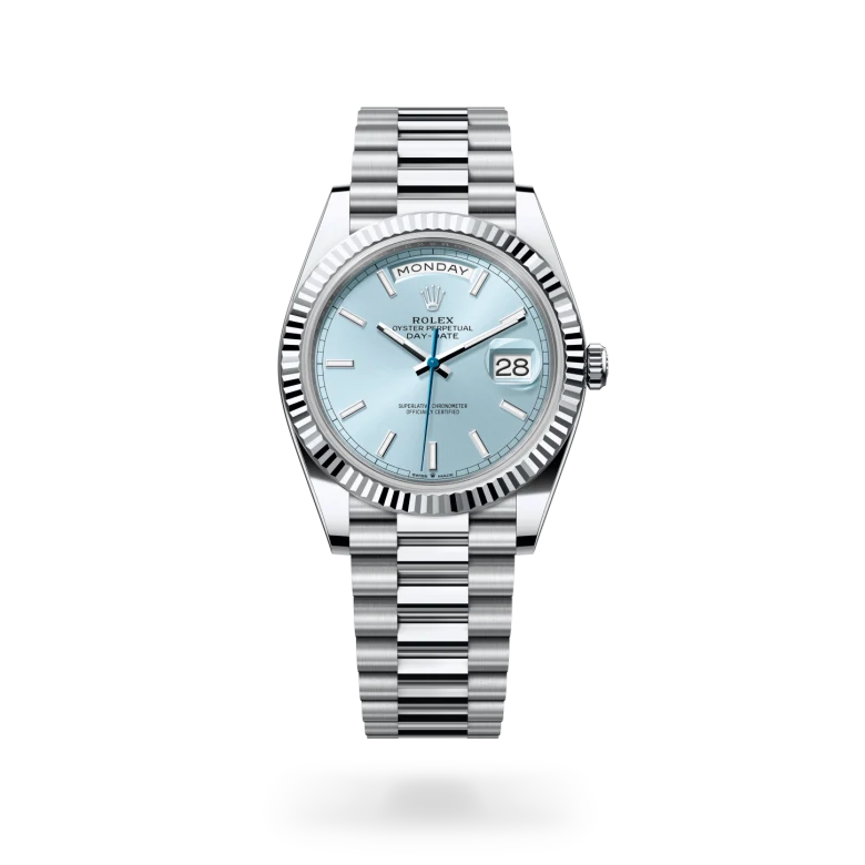 Rolex Day-Date 40腕錶鉑金款，M228236-0018 - 永新鐘錶