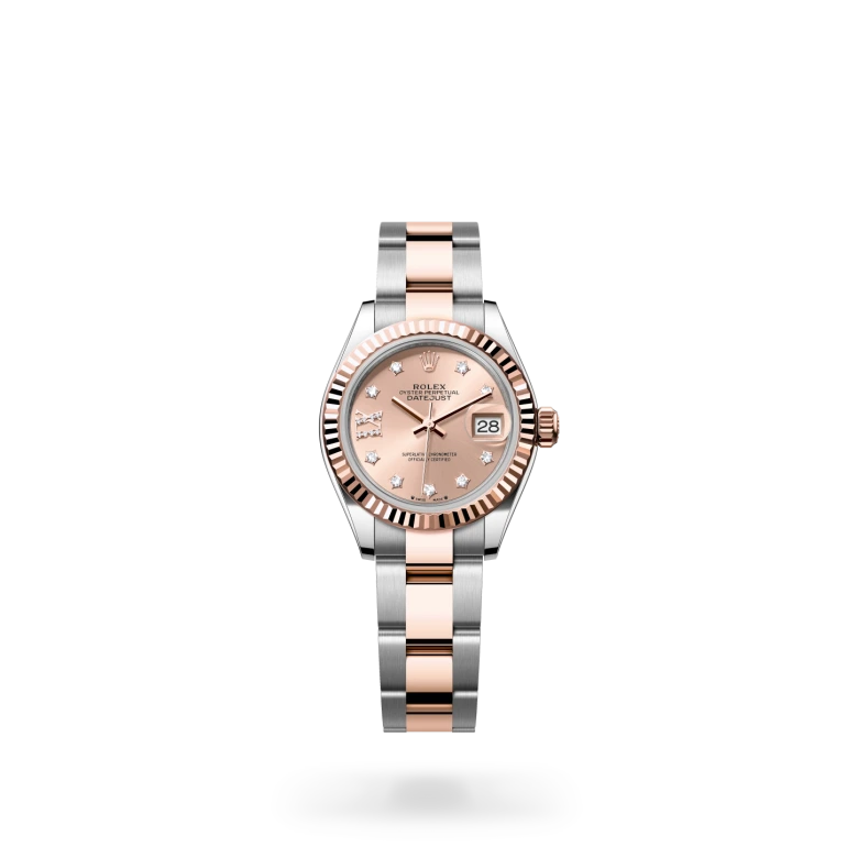 Rolex Lady-Datejust腕錶永恒玫瑰金鋼（蠔式鋼與永恒玫瑰金的組合）款，M279171-0028 - 永新鐘錶